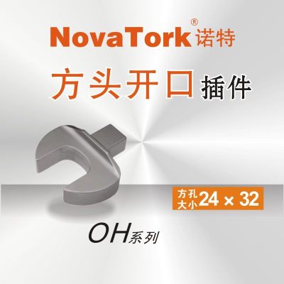 诺特 OH2436 扭力扳手用方头开口插件36mm 开口24*32mm(单位:个)