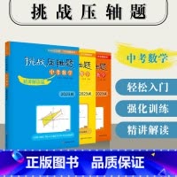 [3本套装]中考数学 初中通用 [正版]2023新版挑战压轴题中考数学物理化学轻松入门篇+强化训练篇+精讲解读篇七八九年
