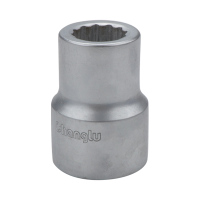 长鹿 3/4”&1”雾面十二角重型套筒 48mm