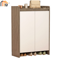 汐 木质鞋柜 灰橡木色 个