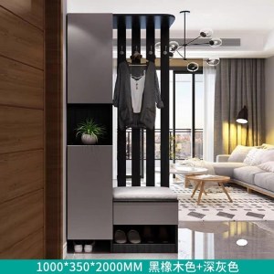 森美人进玄关柜鞋柜一体现代简约入户家用客厅口玄关轻奢风隔断屏风