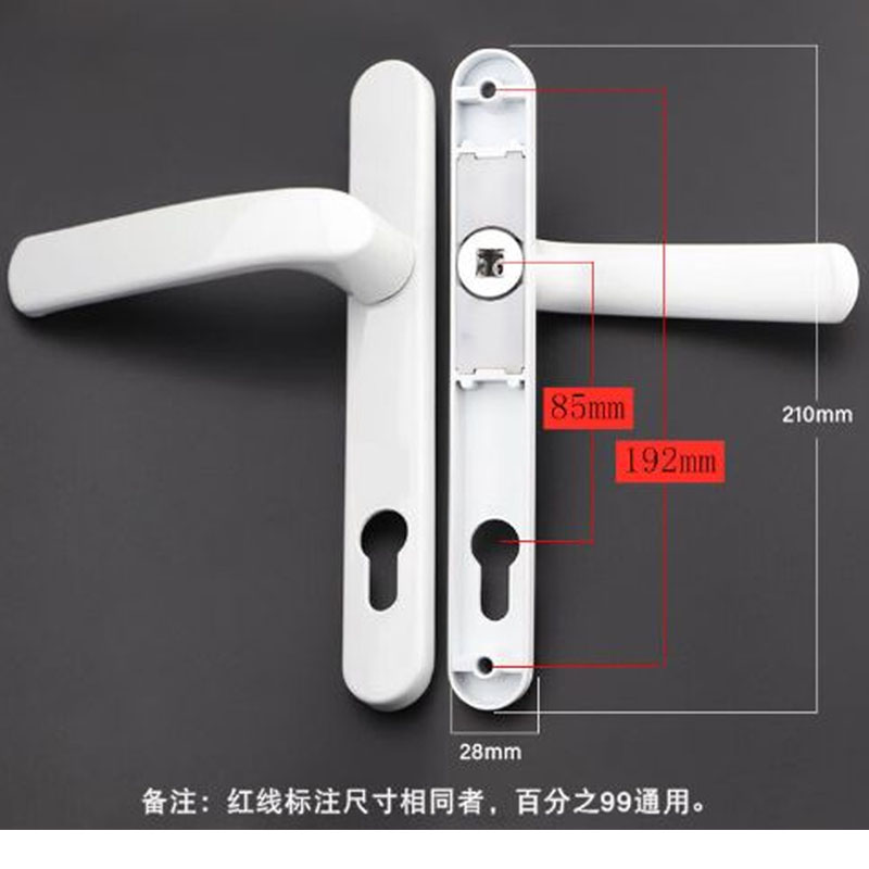 铭优明装门锁执手锁断桥铝门锁 单位:套