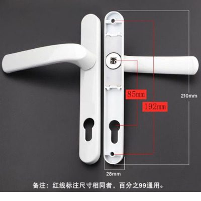 铭优明装门锁执手锁断桥铝门锁 单位:套