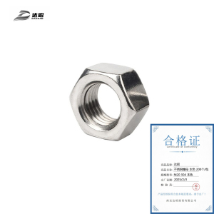 达昭 不锈钢螺母 200个 M20 304 本色