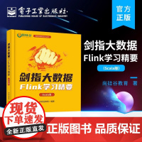 正版 剑指大数据 Flink学习精要 Scala版 尚硅谷教育著 流行稳定版Flink 1.13进行讲解 Flink数据