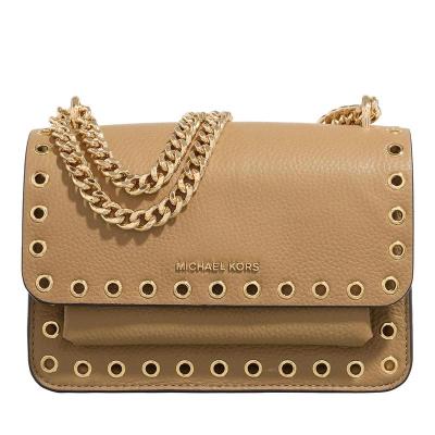 迈克·科尔斯(MICHAEL KORS)高质感真皮斜挎包女款金属链条手提包