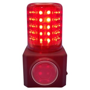 迪利登 声光警示灯 磁吸鸣笛红闪指示灯 SW2710 台