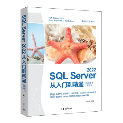 正版新书]SQL SERVER 2022从入门到精通王英英9787302663485