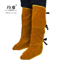 约盾 50cm牛皮电焊护脚套 YD8812/双