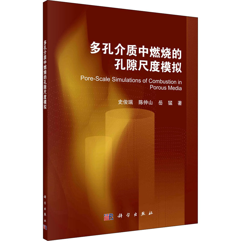 醉染图书多孔介质中燃烧的孔隙尺度模拟9787030689931