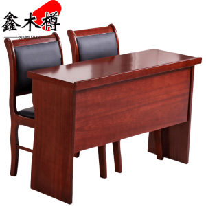 鑫木樽长条桌椅1.4m套
