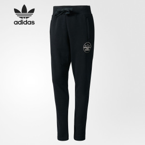 阿迪达斯三叶草女装秋季新款舒适透气防风运动休闲夹克外套运动长裤CD6884 C