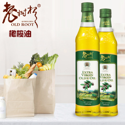 中华特色-南京馆老树根橄榄油健康食用油物理冷榨橄榄油540MLX2礼盒装