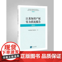 江苏知识产权实力状况报告2021 江苏省知识产权研究会 知识产权出版社