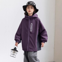 儿童装男童春装风衣外套2026新款中大童春秋款春季男孩冲锋衣户外