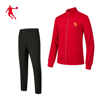 乔丹 运动长袖长裤套装 运动套装 KWD41213294+KKL43211277 XS 套