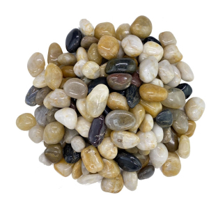 [补贴10%]鹅卵石雨花石原石天然小石子鱼缸花盆鹅软石庭院装饰园艺五彩石头