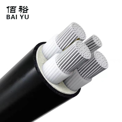 佰裕 铝芯铠装电缆 ZC-YJLV22 0.6/1KV 3*16+1*10 米