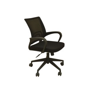 富和美(BNF)FHM-922B办公家具家用椅子电脑椅座椅工作椅员工椅旋转椅会议椅透气网布椅升降转椅办公椅 黑