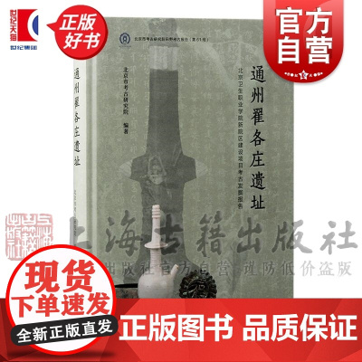 通州翟各庄遗址 北京卫生职业学院新院区建设项目考古发掘报告 北京文物与考古系列丛书上海古籍出版社古代墓葬文物考古正版图书