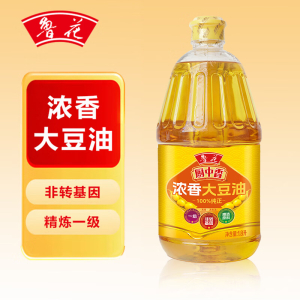 鲁花厨中香 浓香大豆 油1.8L