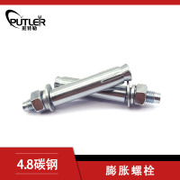 班特勒膨胀螺栓4.8级碳钢M14*150.0套管型膨胀锚栓