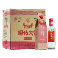 剑南春绵竹大曲纸袋装52度500ml*12瓶光瓶白酒 2020年