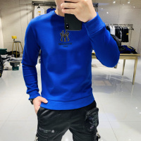 新款圆领卫衣男春秋季韩版潮流印花简约长袖T恤男打底衫上衣