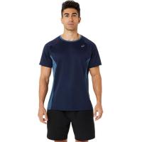 Asics男士速干透气运动短袖T恤环保材质冷感科技跑步训练衣25夏季新款