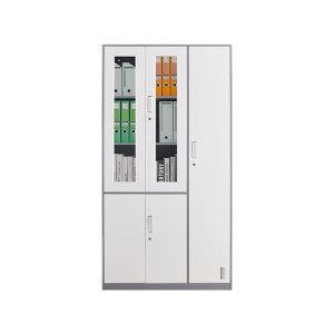 [企诺]文件柜 QNGA07FO-06LPA 970×500×1850mm 钢制 组