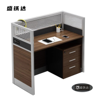 盛铁达 单人屏风办公位1200*600*1100mm STD-XTGW17 套