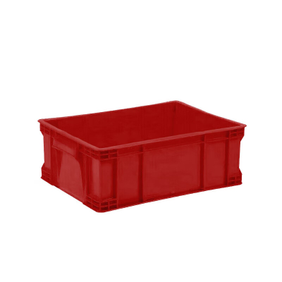 好企来 周转箱 BY-0058 红色550*410*310MM