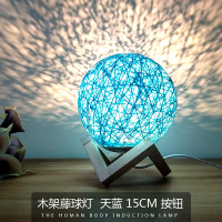 林檎七夕情人节圣诞节 女星空投影灯小夜灯藤球灯插电床头灯送男女朋友同学闺蜜实用送女朋友老婆生日礼物送女朋友老婆情人节七夕