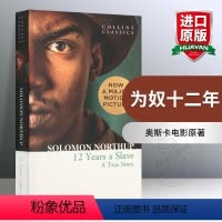 [正版]为奴十二年 英文原版文学小说书 Twelve Years a Slave 柯林斯经典文学 英文版 奥斯卡电影原