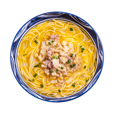 苏城得一鲜炒肉笋丁鸡汤面243g苏州特产非泡面方便面拉面方便速食煮面