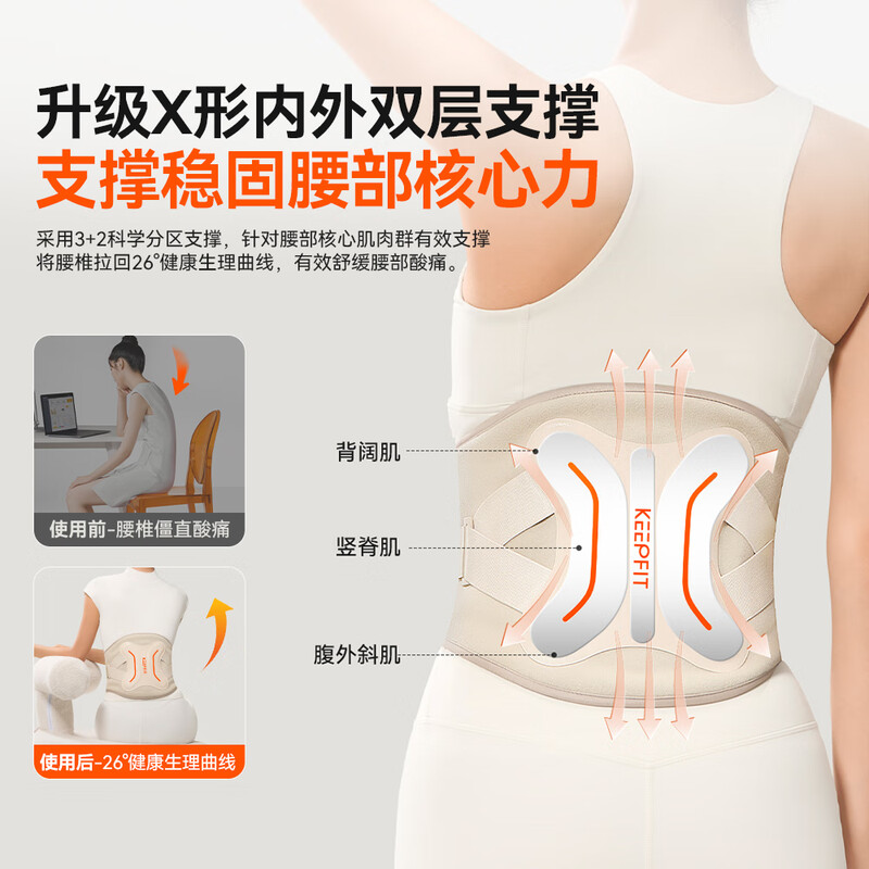 科普菲(keepfit) 热炙按摩腰带KPF-W15S