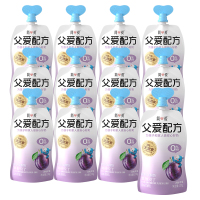 简爱酸奶 父爱西梅苹果味0糖100g*12袋(3-7天内顺丰冷链发货)