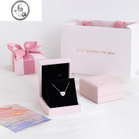 JiMi爱心贝母项链女银银轻奢小众高级设计感送闺蜜女友女朋友生日礼物