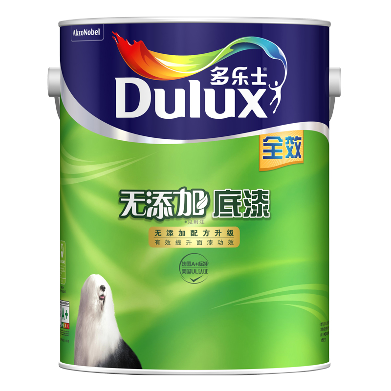 多乐士(dulux)无添加全效底漆 乳胶漆内墙面漆底层油漆涂料a931-65834