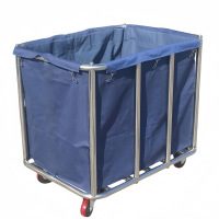 攸形酒店布草车8管个