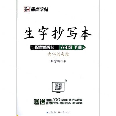 [N]生字抄写本(6下)-9787571201715