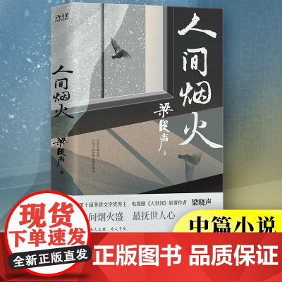 人间烟火中国现当代随笔梁晓声第十届茅盾文学奖得主 电视剧 人世间 原著作者中篇小说力作掩埋在历史里的日常与人生