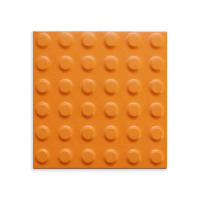 先围 盲道砖 黄色大圆点20mm 块