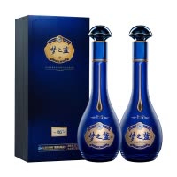 洋河梦之蓝M6+ 浓香型白酒 550mL *2瓶 52度