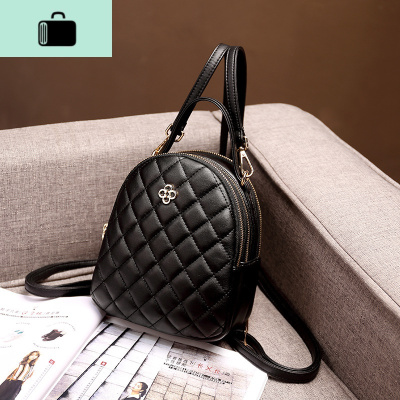 包包2020新款潮韩版百搭夏ins菱格贝壳小圆包三层包包女斜挎包小NEW LAKE