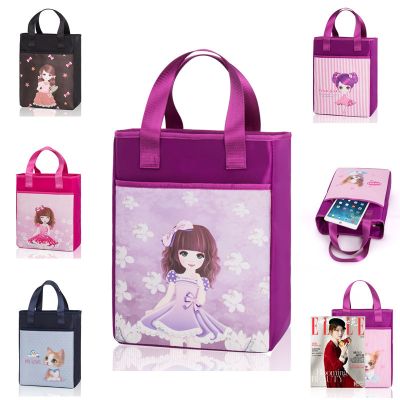 女士布包手提袋子2020新款包包书包初中小学生儿童小孩补习补课男