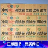 全套10册-幼小衔接 冲刺100分测试卷 [正版]幼小衔接冲刺100分测试卷汉语拼音语言数学试卷一日一练幼儿园中大班练习