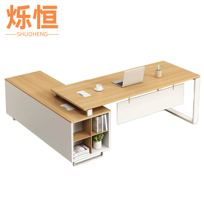 烁恒老板桌2.2m张