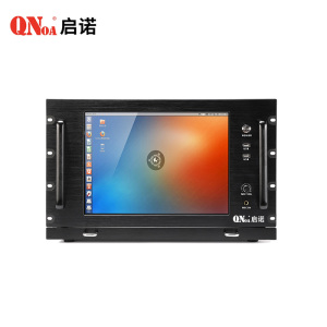 启诺 QN-IP-103BS 网络服务器主机 IP网络数字广播服务器控制终端主机 台 黑色