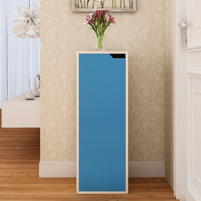 迷你经济型组装单简约现代玄关多功能可调节进木鞋柜